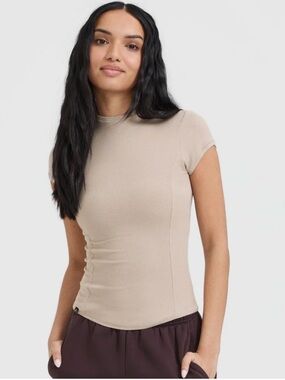Oner Active Mellow Soft Ribbed Short Sleeve T-Shirt Top Size XL